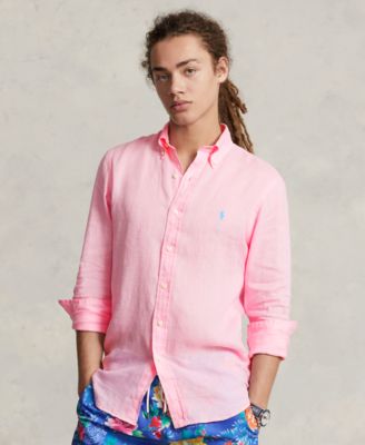Pink Ralph Lauren Linen shirt